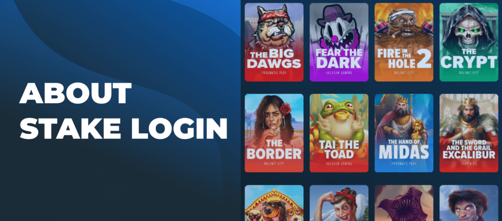 Stake Login - Access to Diverse Slot Games from Top Providers